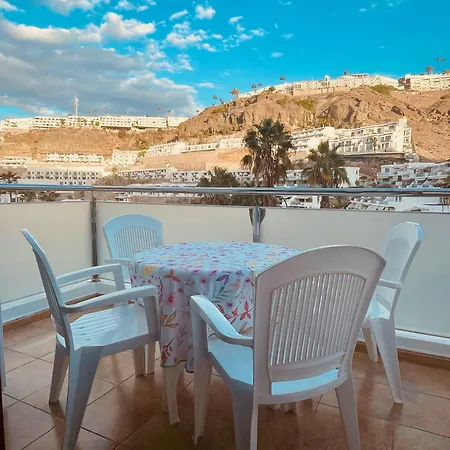 Fresh Flat With Terrace In Puerto Rico Apartman Mogán